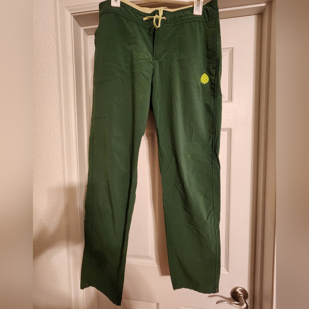 Stio Forest Green CFS Board Pants